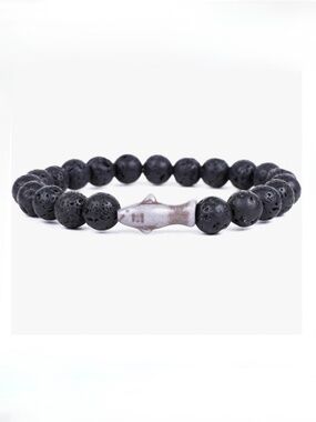 Women's Beaded Shark Bracelet